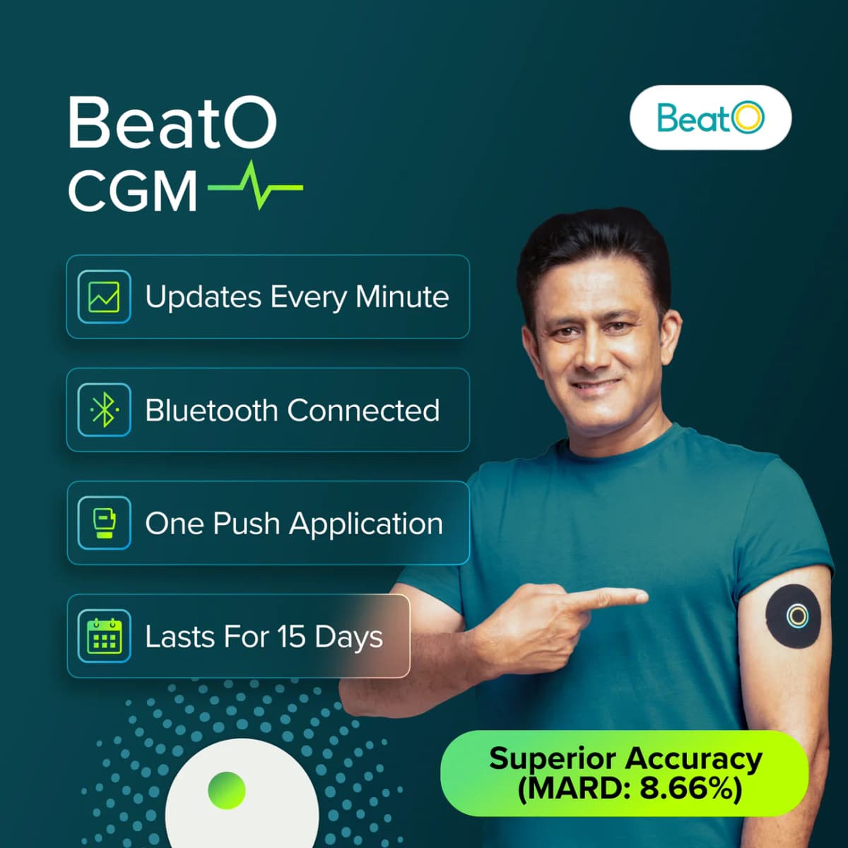 BeatO CGM Glucose Monitor