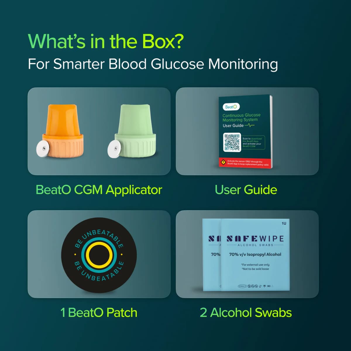 BeatO CGM Glucose Monitor