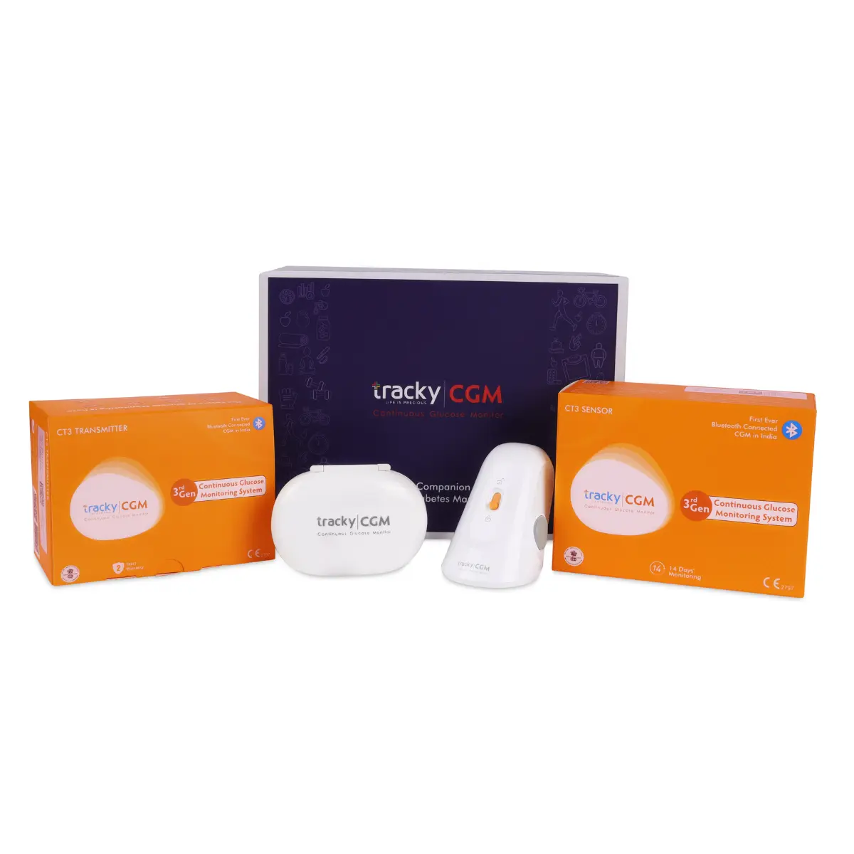Tracky Continuous Glucose Monitoring (CGM) Kit — image 1 of 4