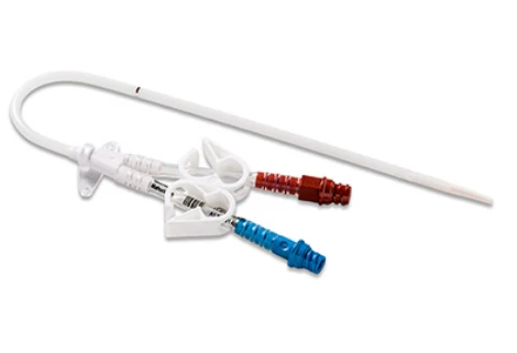 11.5FR 13.5CM Double Lumen, Curved Dialysis Catheter-Mahurkar