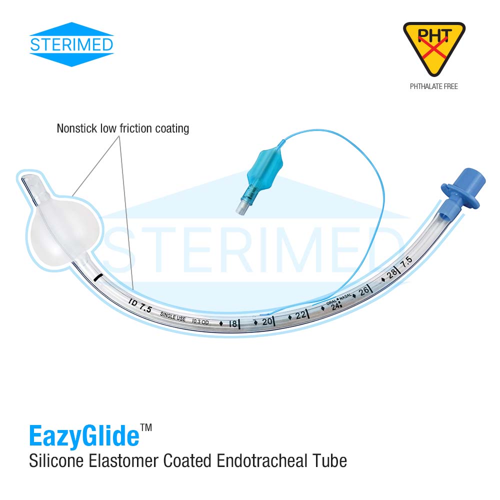 Silicon Elastomer Coated Endotracheal Tube